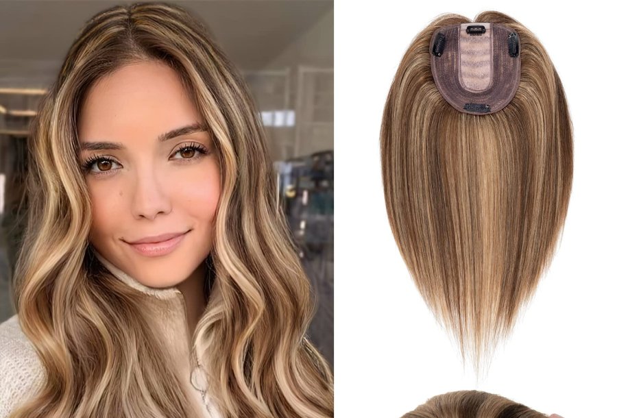 Hair topper for hair loss