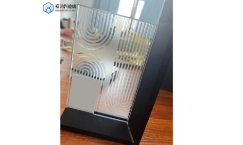 Tempered Colored Glass Iridescent Dichroic Glass Table Iridescent Glass Table