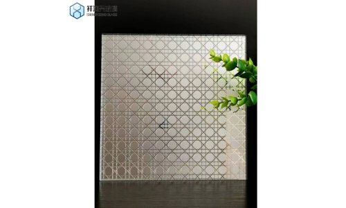 Ultra Clear 5.5mm Reeded Glass Fluted Glass Ribbed Glass Pattern for Restaurant Partition