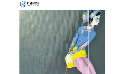 3mm 5mm Shinerising Hot-Selling New Technology Pattern Glass Factory Direct Sales Decorative Glass 1830*2440