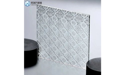 Hot Selling 3mm-8mm Clear Bronze Karatachi Qingdao Shinerising Mistlite Flora Fluted Decorative Pattern Glass