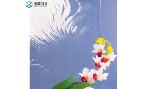 Customized Fluted Glass Patterned Moru Glass for Bathroom Home Decoration