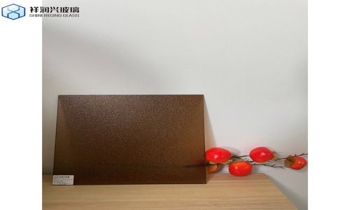 Bronze Nashiji Patterned Glass