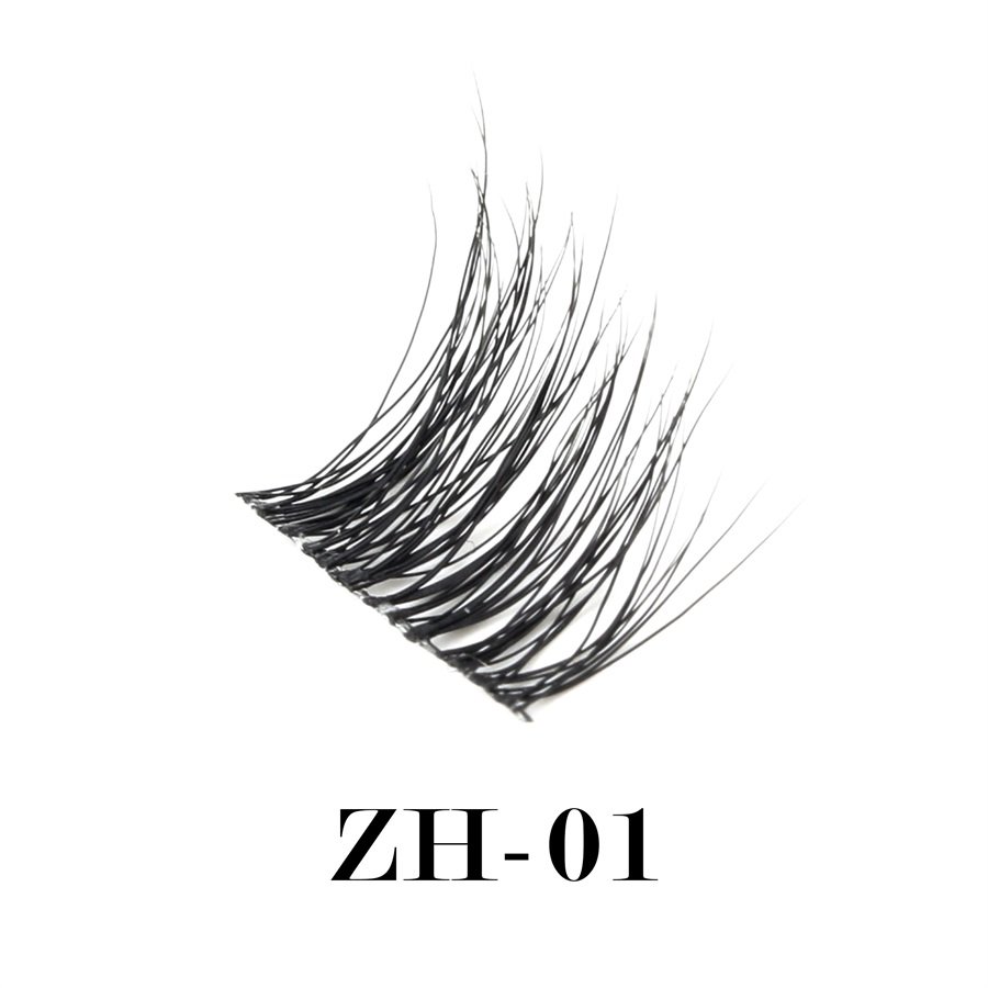 World-class ultra-thin black band lashes ZH-01 (2)