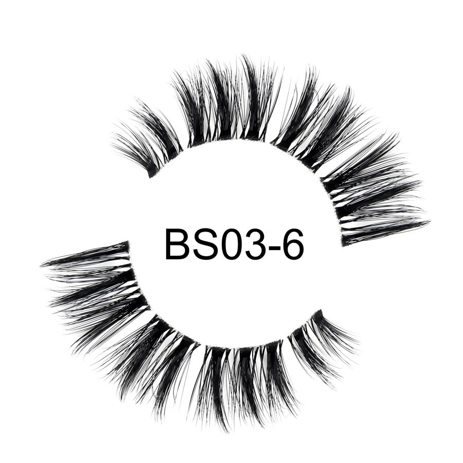 Minky effect Pre-cut lashes BS 03-6 (1)