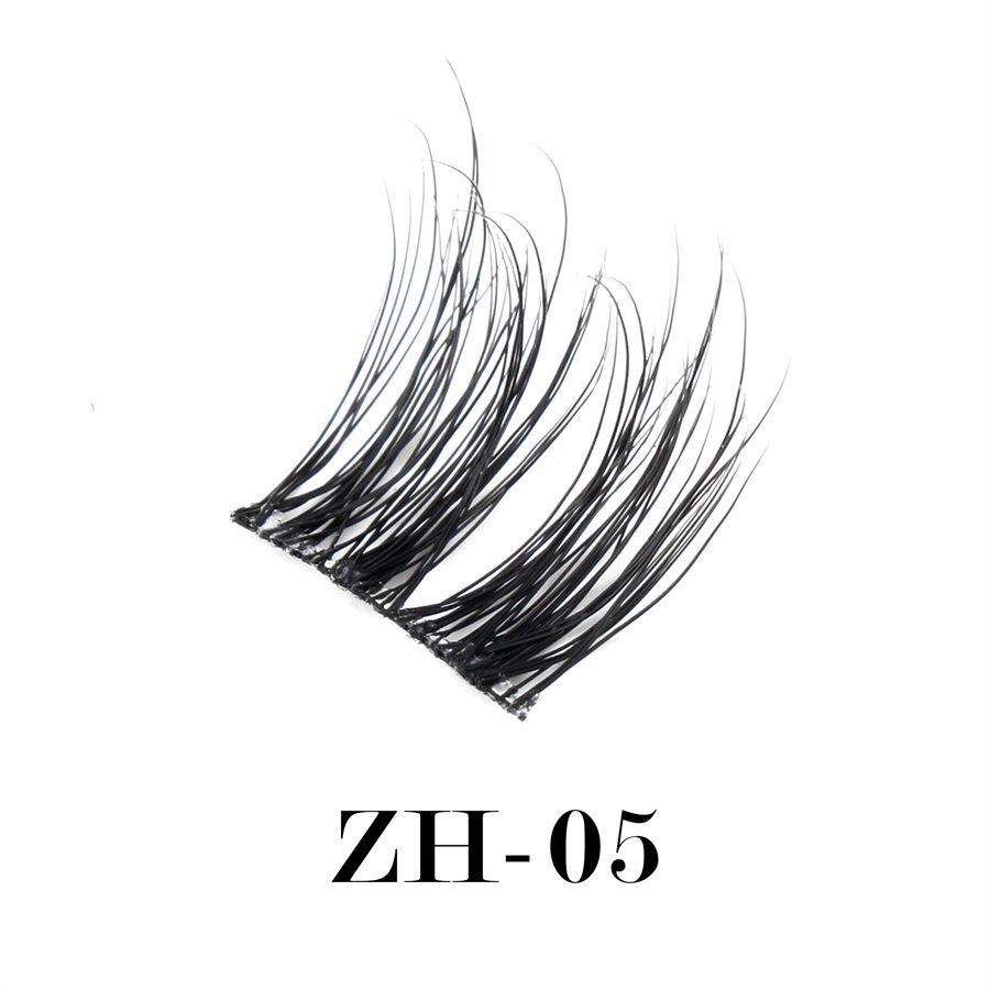 World-class ultra-thin black band lashes ZH-05 (2)