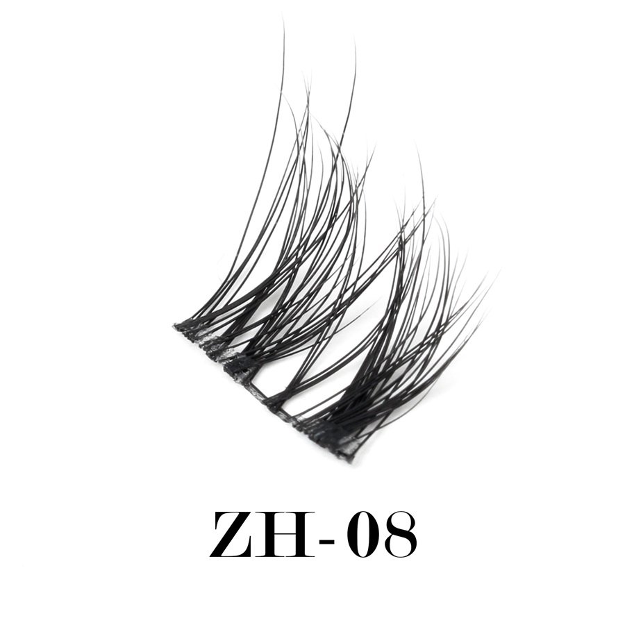 World-class ultra-thin black band lashes ZH-08 (2)