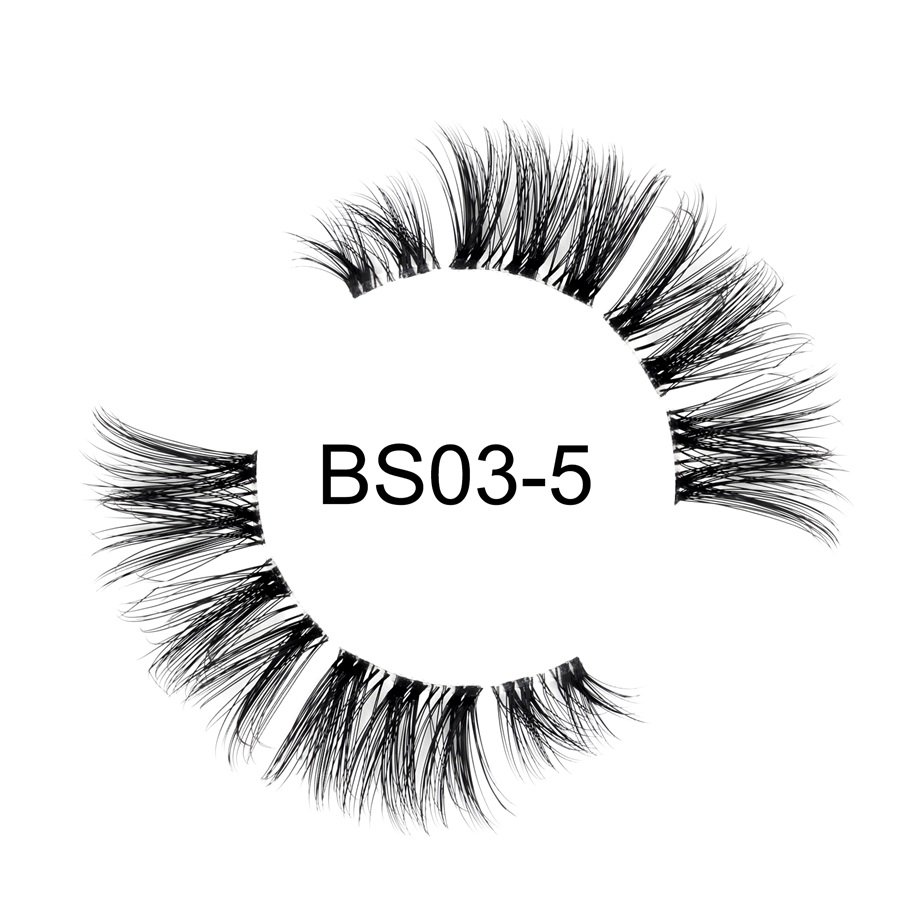 Minky effect Pre-cut lashes BS 03-5 (1)