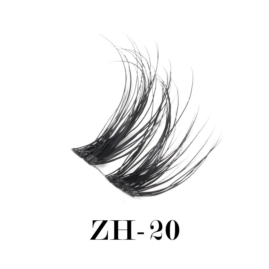 World-class ultra-thin black band lashes ZH-20 (2)