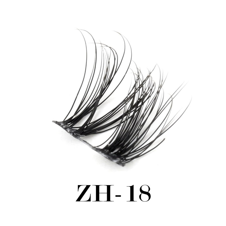 World-class ultra-thin black band lashes ZH-18 (2)