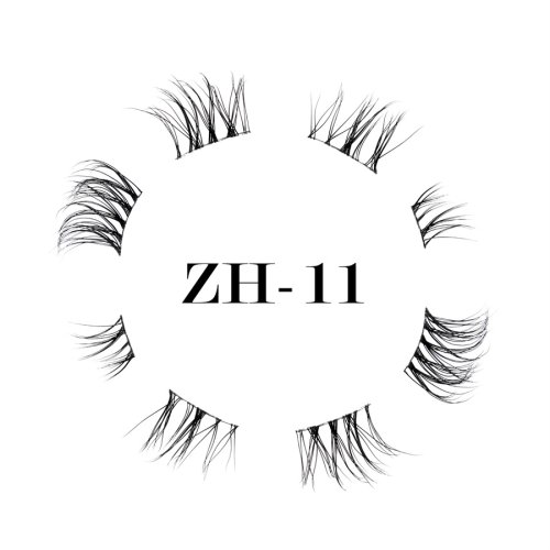 World-class ultra-thin black band lashes ZH-11 (1)