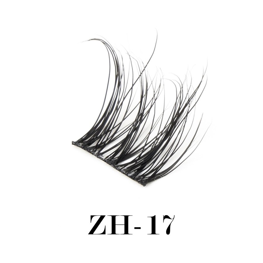 World-class ultra-thin black band lashes ZH-17 (2)