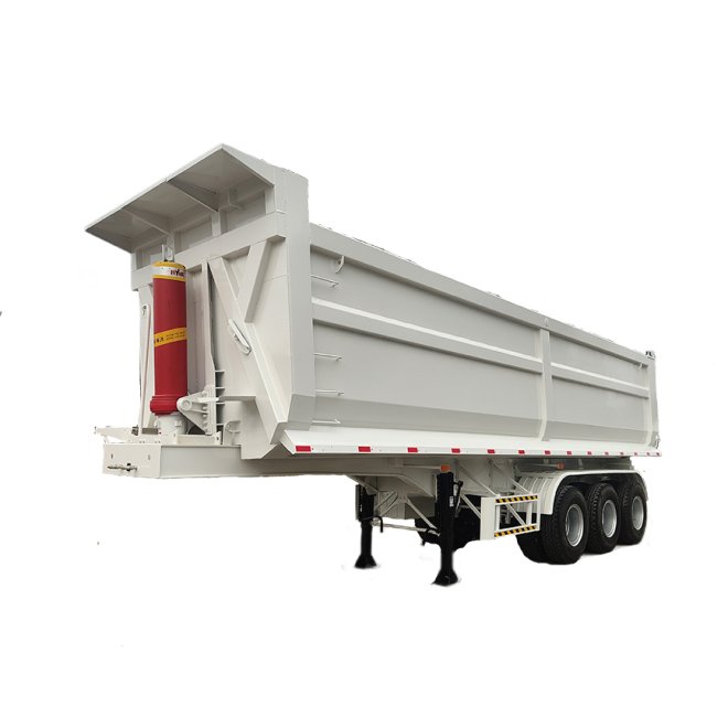 Semi-remorque à benne basculante arrière 60T