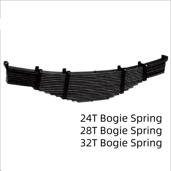 Ressorts à lames de bogie pour semi-remorques à usage intensif