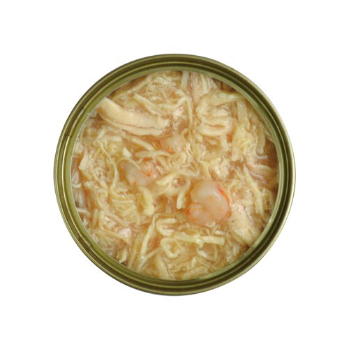PFC02｜Cat Cuisine Lata - Pollo desmenuzado y camarones 80 g