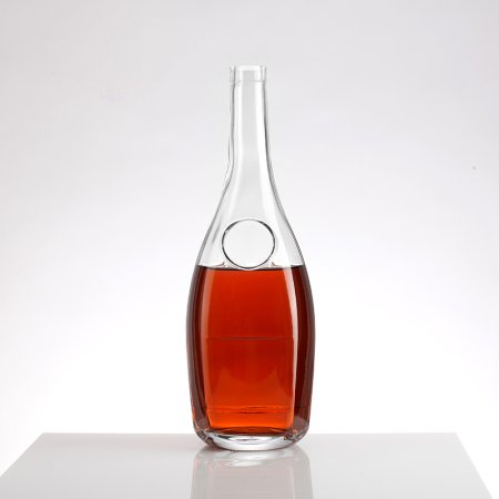 1L Customize Whisky Brandy Liquor Glass Bottle