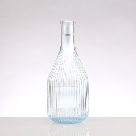 Laser Vertical Stripe Wine Bottle
