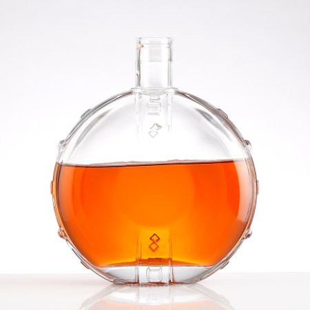Super Flint Glass Whisky Gin Rum Xo Glass Bottle
