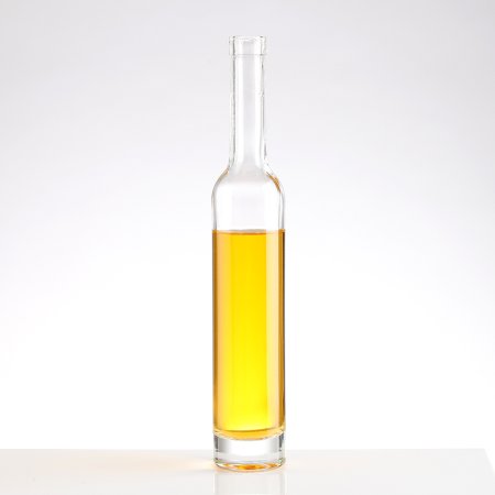 Slim Round 200ml custom Glass Whisky Bottle
