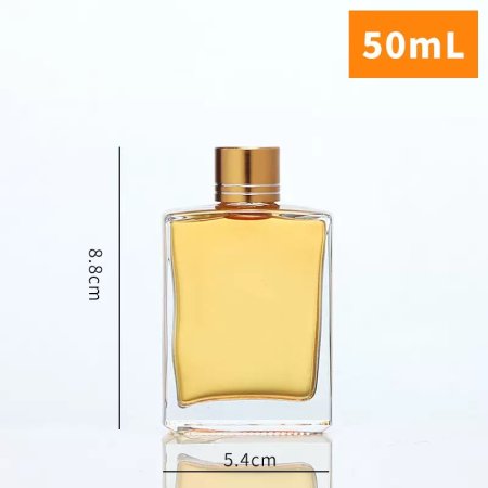 50ML Square super Flint Whisky Liquor Glass Bottle