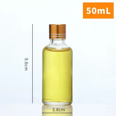 50ml mini round Gin Whisky Vodka Glass Bottle