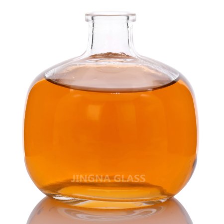 50ml spherical liquor glass bottle