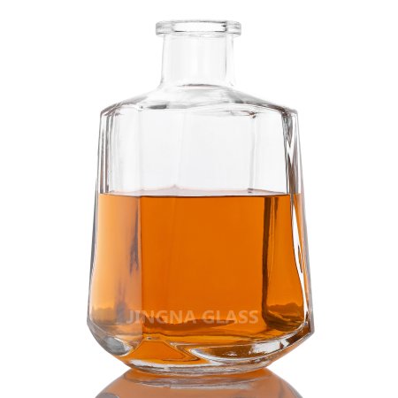 750ml Polygonal trapezoidal cubic bottle 