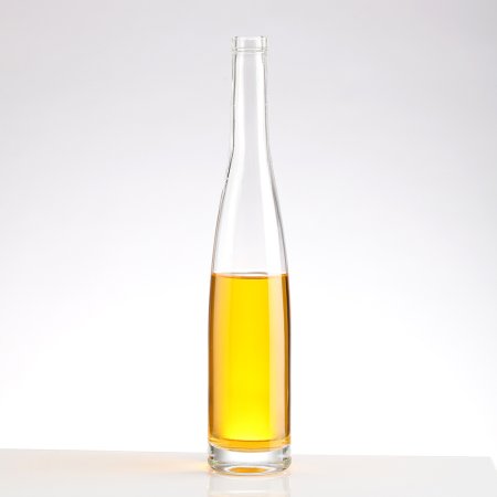 Super Flint Glass Round Whisky Brandy Glass Bottle