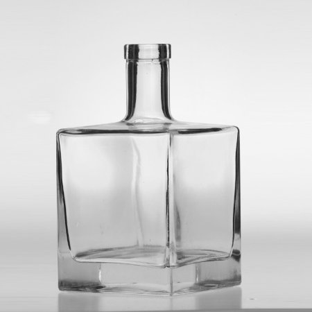 500ml Customizable reusable Tequila Spirits Cube Bottle 