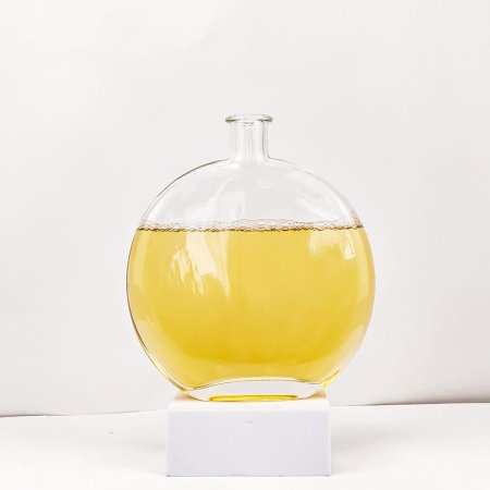 500ml Flat Shaped Fruit Wine Beverage Glass Bottles