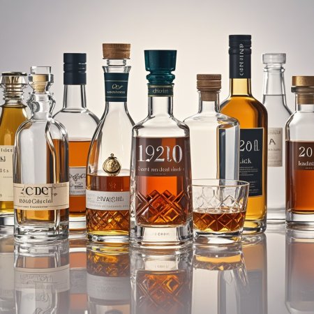 Custom Engraved 750ml Tequila Whiskey Glass Bottle