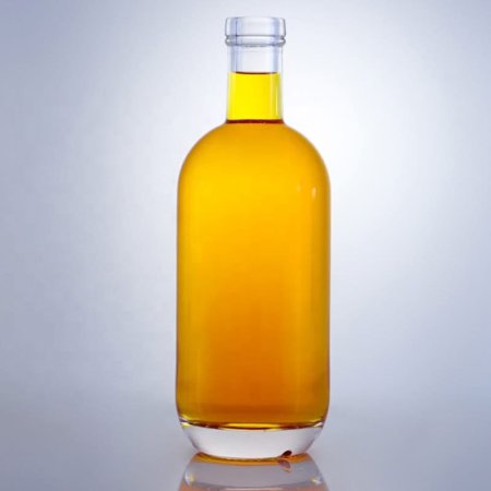 Round Shape Tequila Vodka Glass Bottle Wholesale
