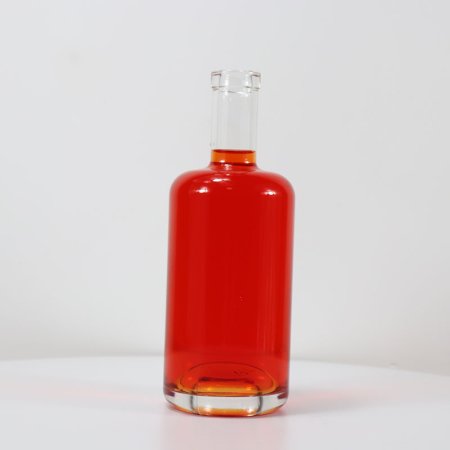 Round 500ml Whisky Glass Bottle