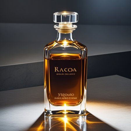 375ML Super Flint Tequila Whisky glass bottle