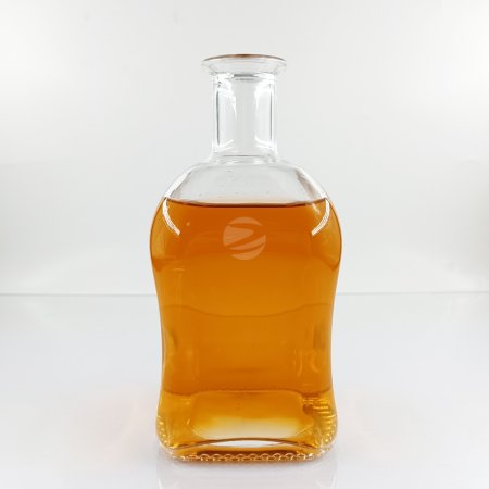 Biodegradable 750ml Glass Whiskey Tequila Bottle