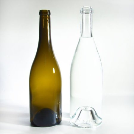 Wine 750ml Convex Bottom Glass Bottle