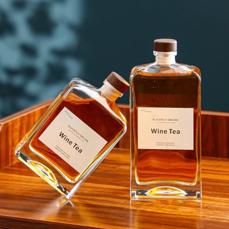 Recyclable 500ml Glass Tequila Whiskey Bottle