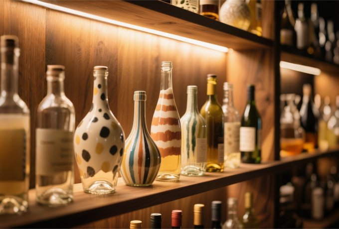 Customized color spraying for glass bottles: Creating a unique packaging charm