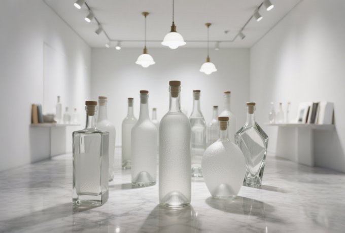 Explore the frosted glass bottle process
