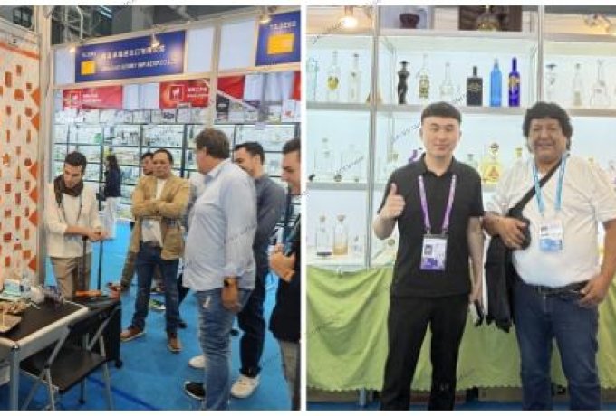 The new opportunities presented by the Canton Fair have led glass wine bottle manufacturing enterprises to set sail overseas