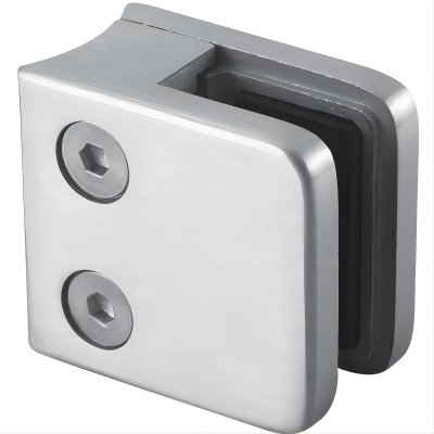 SQUARE GLASS CLAMP - SMALL