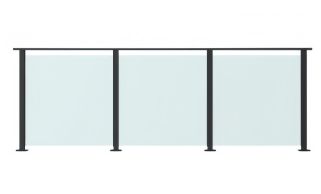 GLASS RAILING SYSTEM - Aluminum Post