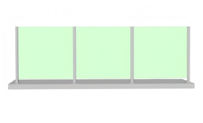 GUARD ALUMINUM POST INSTALLATION NOTE