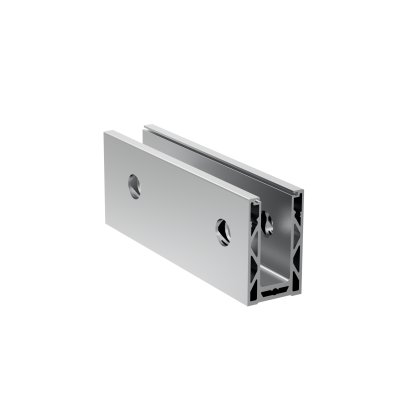 ALU CLASSY ALUMINUM BASE SHOE - FASCIA MOUNT