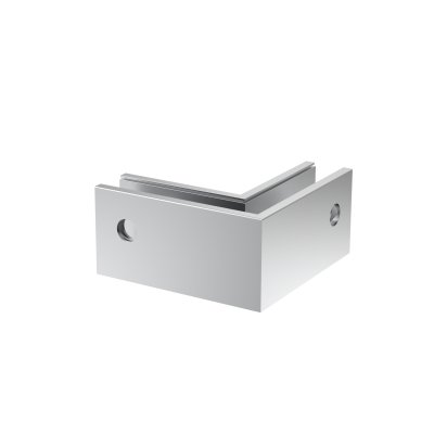 ALU CLASSY ALUMINUM BASE SHOE OUTSIDE CORNER - FASCIA MOUNT