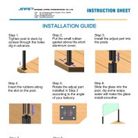 Adj. Semi-frameless Aluminum Post Installation Guide(1)_01