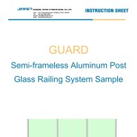 Semi-frameless Aluminum Post Installation Guide(1)_00