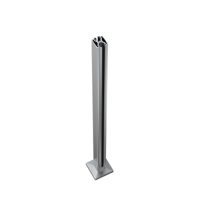 GUARD-A SEMI-FRAMELESS ALUMINUM POST