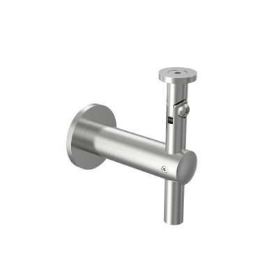 OFF-THE-WALL ADJUSTABLE CROSS BRACKET - ROUND BASE