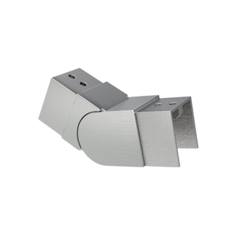 RECTANGLE SLOT CAP RAIL ACCESSORY - 25-55° ADJUSTABLE ELBOW UPWORDS